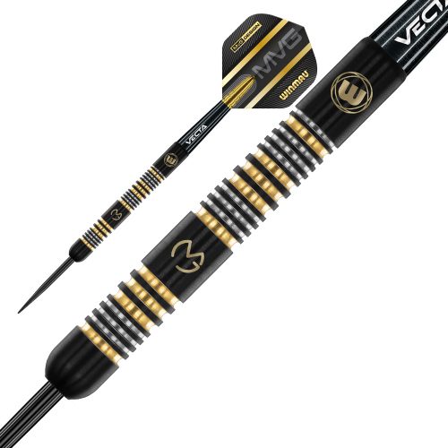 Set sageti darts Winmau steel MvG Trilogy 24g, 90% wolfram