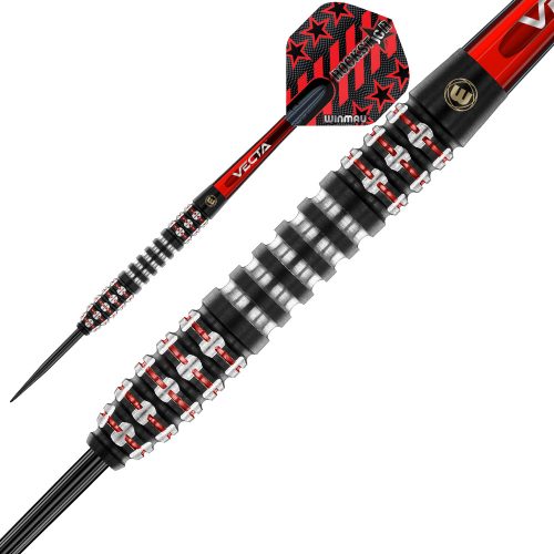 Set sageti darts Winmau Steel Joe Cullen Ignition Series 21g 90% wolfram