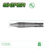 Set sageti steel Winmau Sniper 21g, 90% wolfram