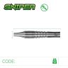 Set Sageti steel Winmau Sniper 23g, 90% wolfram
