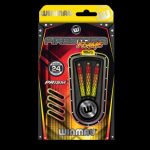 Set darts steel Winmau Firestorm Flame Parallel 24g, 90% wolfram