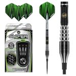 SET DARTS STEEL WINMAU SNIPER SPECIAL EDITION 22G, 90% WOLFRAM