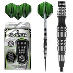 SET DARTS STEEL WINMAU SNIPER SPECIAL EDITION 23G, 90% WOLFRAM