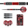Set darts steel Winmau Joe Cullen Rockstar RS 1.0, 22g, 90% wolfram