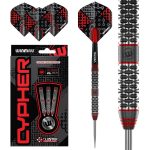 Set darts Winmau steel Cypher 26g, 90% wolfram