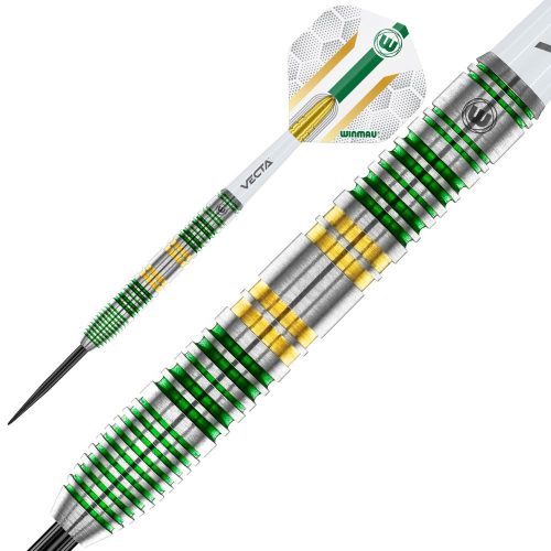 Set darts Winmau steel Xenon 24g, 90% tungsten