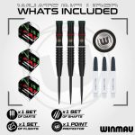 Set sageti darts steel Winmau Peter Wachiuri, 22g, 90% tungsten