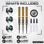 Set darts steel Winmau Ryan Branley 23g – 90% tungsten