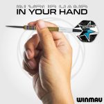 Set darts steel Winmau Ryan Branley 23g – 90% tungsten
