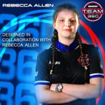 Set sageti darts steel Winmau Team 360 Rebecca Allen 24g, 90% wolfram