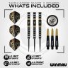 Set sageti darts steel Winmau Alex Spellman, 24g 90% wolfram