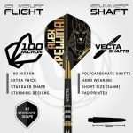 Set sageti darts steel Winmau Alex Spellman, 24g 90% wolfram