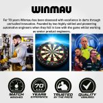 Set sageti darts Winmau Team 360 Ben Townley 23g, 90% wolfram