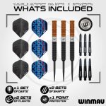 Set sageti darts Winmau Team 360 Ben Townley 23g, 90% wolfram