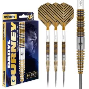   Set sageti darts steel Winmau Daryl Gurney Signature Edition 23g, 95% wolfram