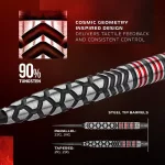Set sageti darts steel Winmau Fornax Tapered 21g, 90% wolfram