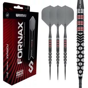   Set sageti darts steel Winmau Fornax Tapered 23g, 90% wolfram