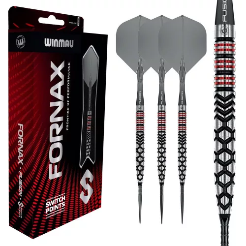 Set sageti darts steel Winmau Fornax Tapered 23g, 90% wolfram