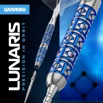 Set sageti darts steel Winmau Lunaris Parallel 23g, 90% wolfram