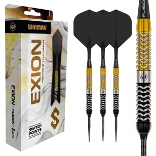   Set sageti darts steel Winmau Exion Parallel 22g, 90% wolfram