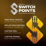 Set sageti darts steel Winmau Exion Parallel 22g, 90% wolfram