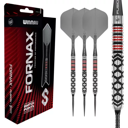 Set sageti darts steel Winmau SP Fornax parallel 24g, 90% wolfram