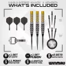 Set sageti darts steel Winmau SP Exion Torpedo, 90% wolfram