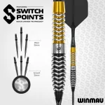 Set sageti darts steel Winmau SP Exion Torpedo, 90% wolfram