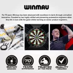 Set sageti darts steel Winmau SP Exion Torpedo, 90% wolfram