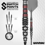 Set sageti darts steel Winmau SP Fornax Torpedo, 90% wolfram