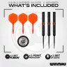 Set sageti darts steel Winmau Wmma Paton, 23g 90% wolfram