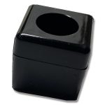 Suport creta din plastic negru