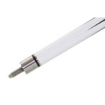 Tac pool din 2 piese Cuetec Cobra, alb