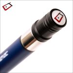 Tac pool din 2 piese Cuetec Cynergy CT-15K Carbon, Sapphire Blue, 3/8x14