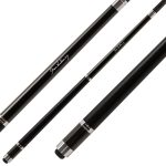 Tac din 2 piese Cuetec Cynergy CT-15K Carbon, Black-Sparkle, 3/8x14