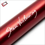 Tac Pool din 2 piese Cuetec Cynergy CT-15K Carbon, Ruby-Red, 3/8x14