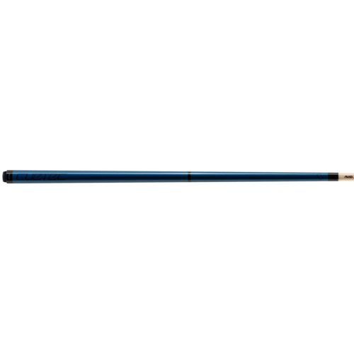 Tac de pool Cuetec Chroma Abyss albastru, din doua piese, cu varf AVID de 12,75 mm
