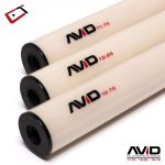 Tac de pool Cuetec Chroma Abyss albastru, din doua piese, cu varf AVID de 12,75 mm