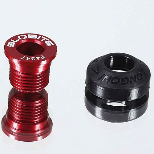 Conector din aluminiu 3Lobite pentru sistemul 3Lobite, cu capat de cauciuc