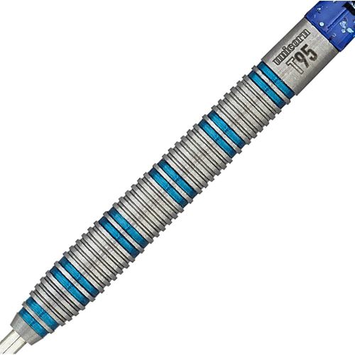 Sageti darts Unicorn steel 22g, T95 CORE XL BLUE 95% wolfram