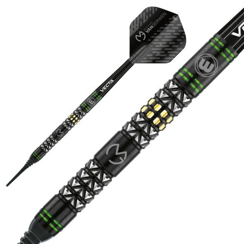 Sageti darts Winmau Soft MVG Vantage 20g 90% wolfram