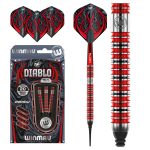 Set sageti darts Winmau Soft Diablo 20g, 90% wolfram
