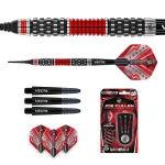 Set darts soft Winmau Joe Cullen Rockstar RS 1.0, 20g, 90% wolfram