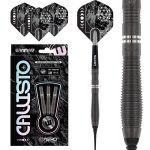 Set darts Winmau soft Callisto 02, 18g, 90% tungsten