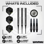 Set sageti darts soft Winmau MvG Signature Edition 20g, 90% wolfram