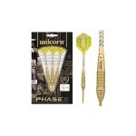 SET DARTS UNICORN STEEL, W.C. JOHN LOWE PHASE3, 21G, 90% WOLFRAM