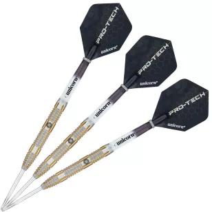  Set sageti darts Unicorn steel, Protech Style 4, 22g, 90% wolfram