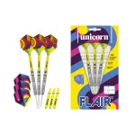 Set sageti steel Unicorn Flair 3 22g, 80% wolfram
