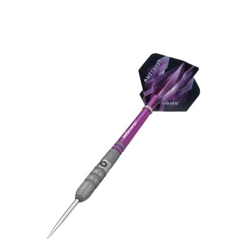 Set Darts steel Unicorn Amethyst 3 24g, 90% wolfram