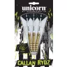 Set sageti darts steel Unicorn Callan Rydz 22g, brass